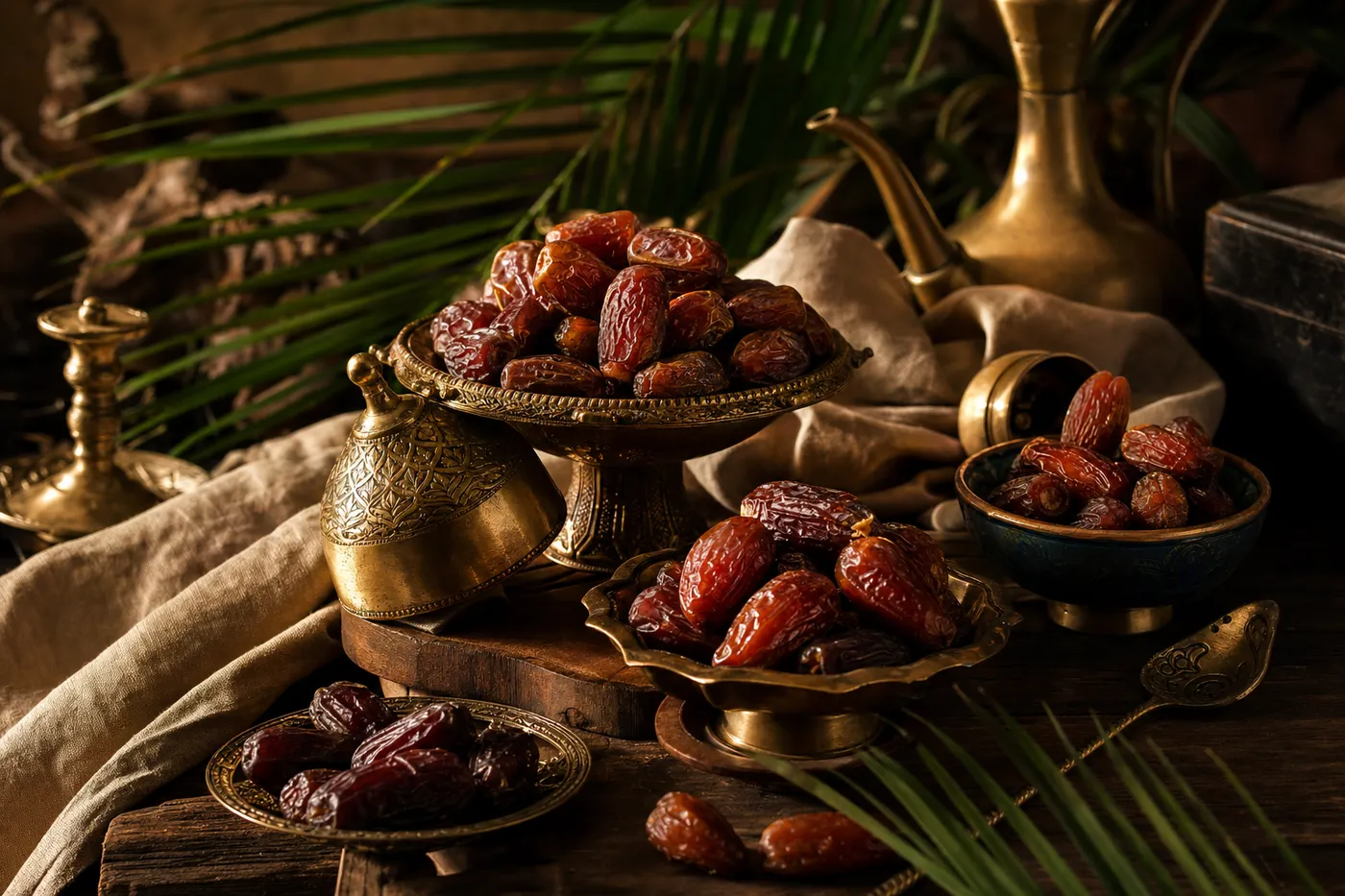 Rangkaian kurma premium sebagai gambaran perjalanan usaha SMJL